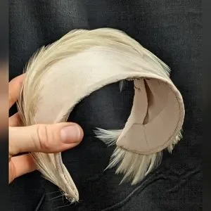 Accessories | Vintage Original Urbi Et Orbi Feather Half Hat  display picture 2